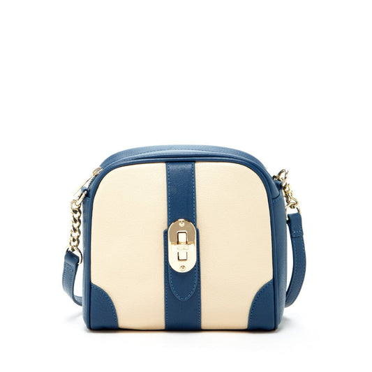 Small Crossbody Bag Off White Blue