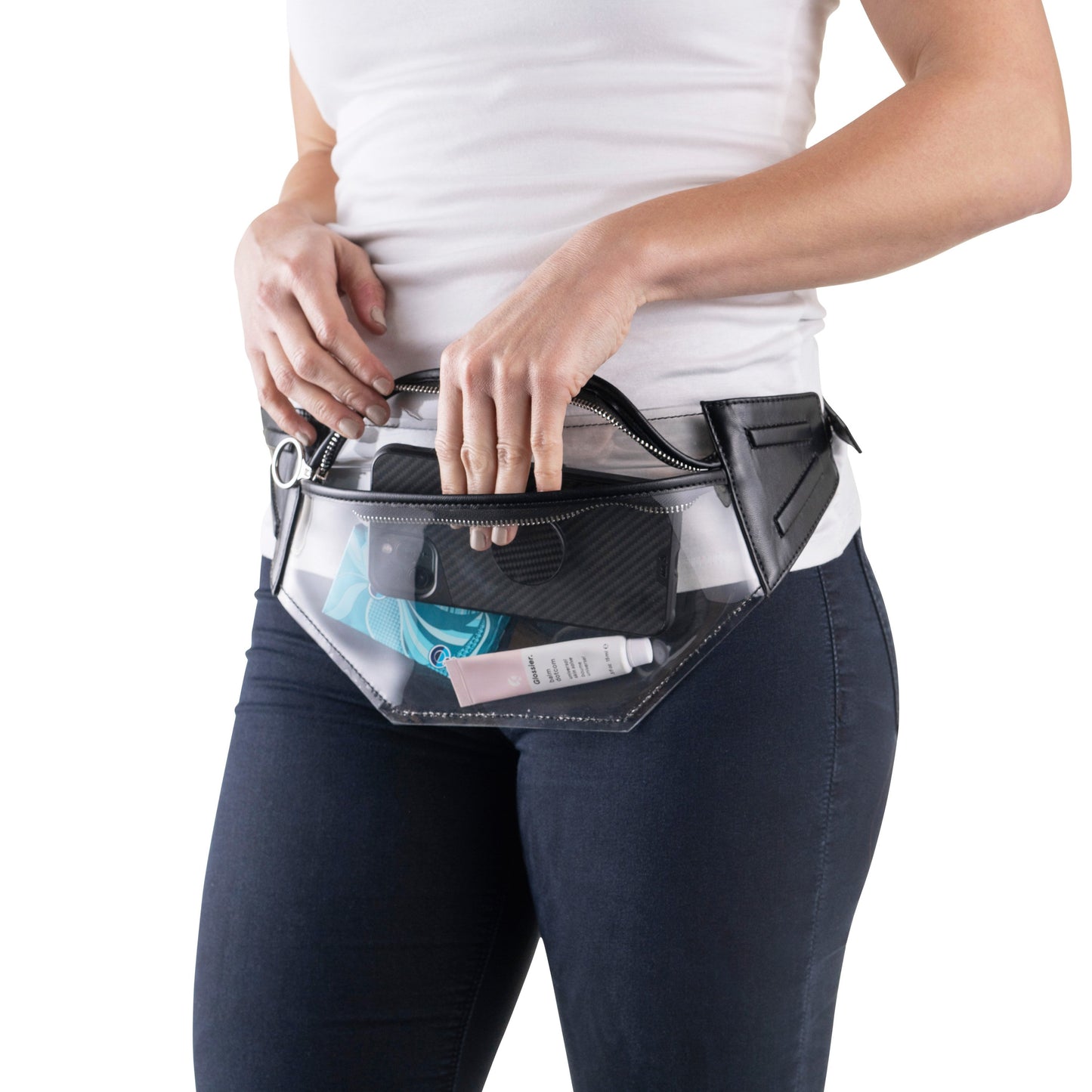 CLEAR FANNY PACK