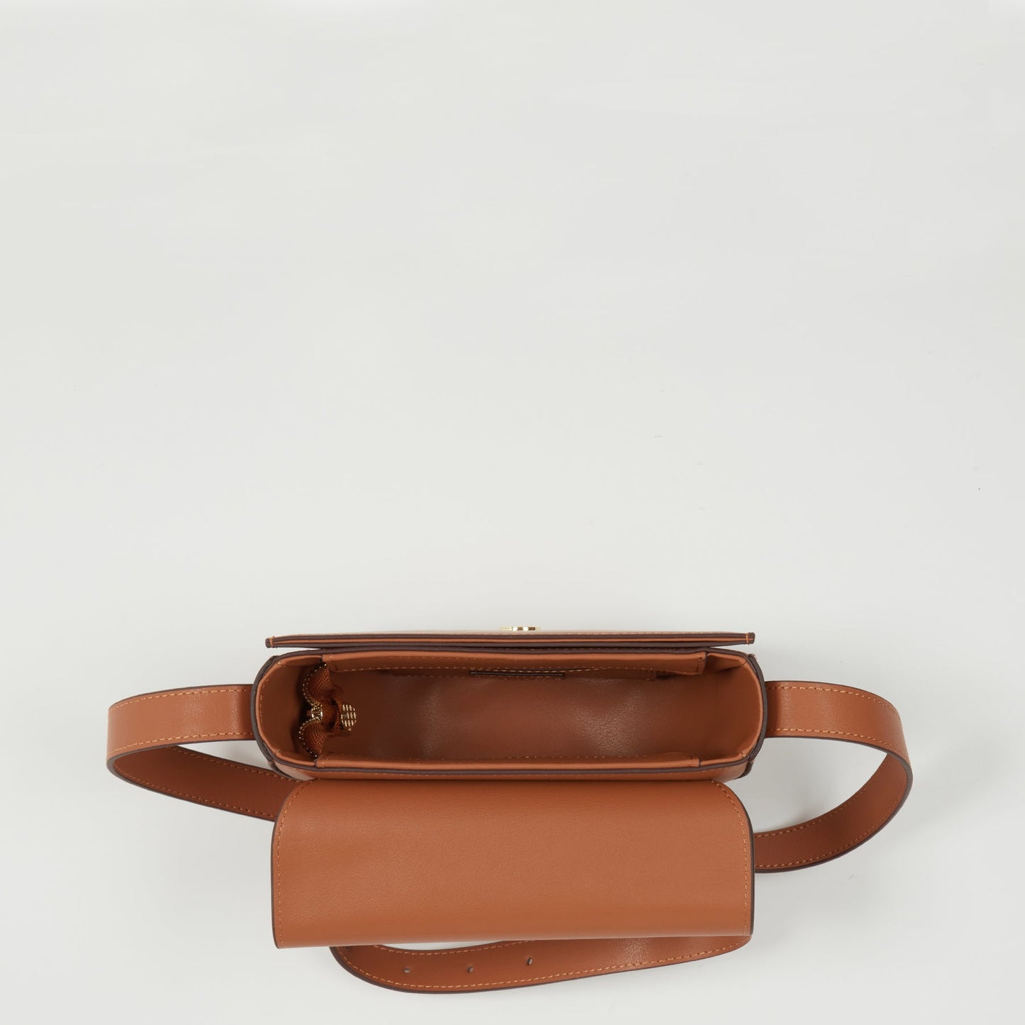 The Sarah Brown Leather Saddle Bag Purse