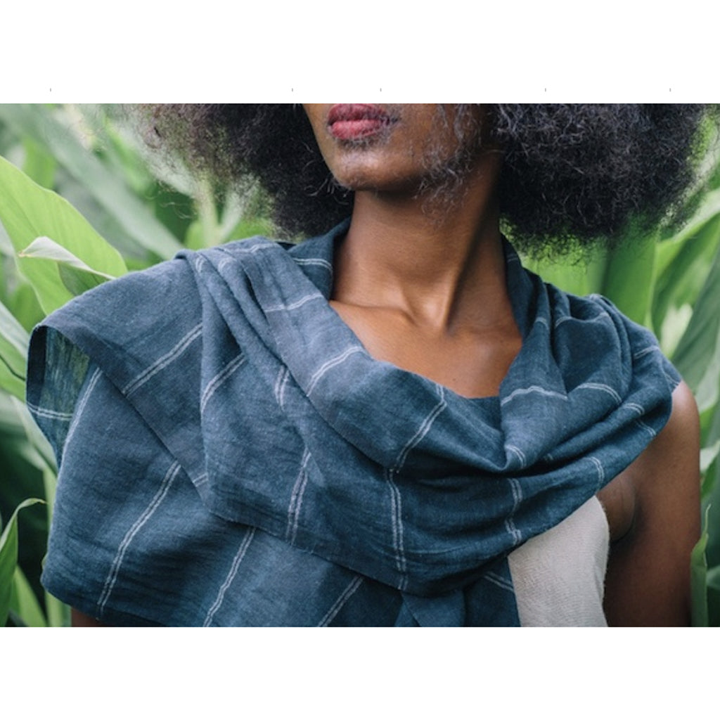 Earthy Striped Scarf